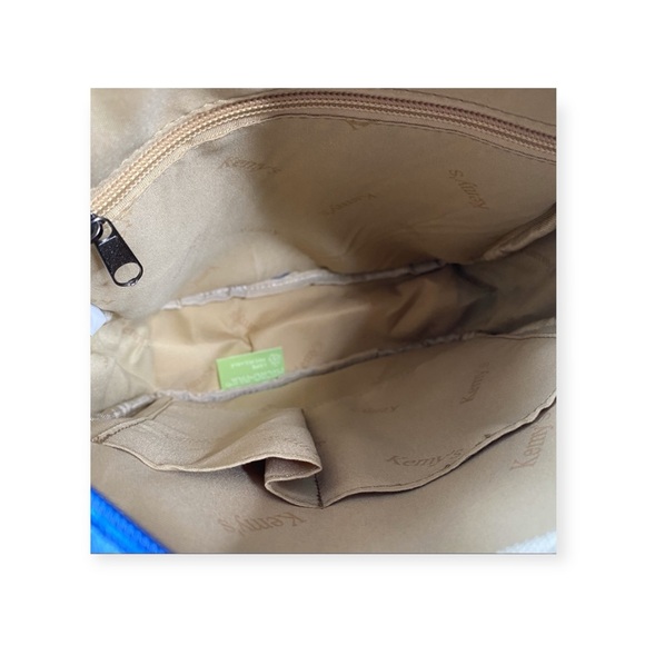 new Kemy’s ☀︎︎ Crossbody Purse Handbag Bag ☀︎︎ Elephant Print ☀︎ Navy Blue ☀︎ - Picture 15 of 16